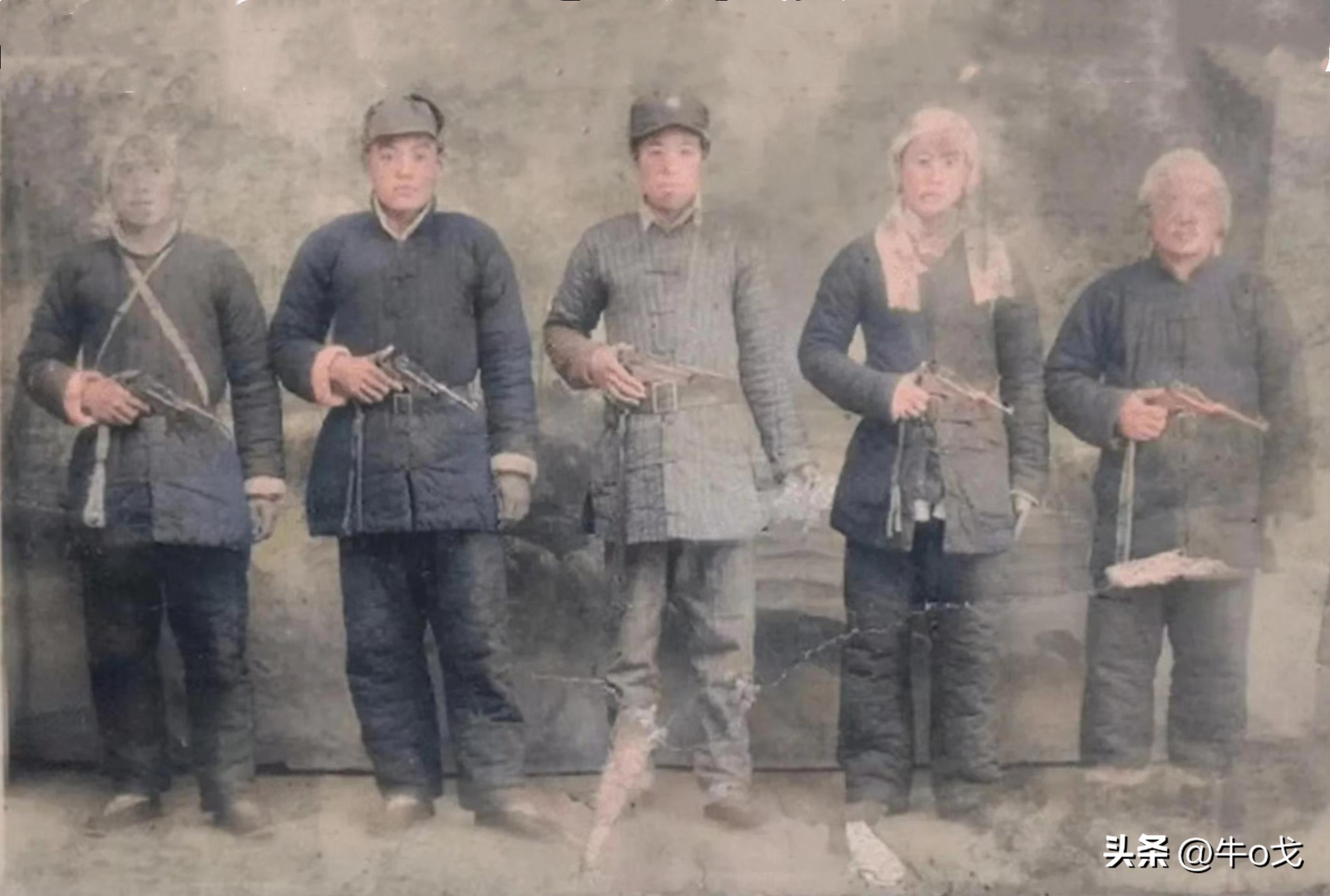 抗日时期这么多驳壳枪,中国旧枪图片大全