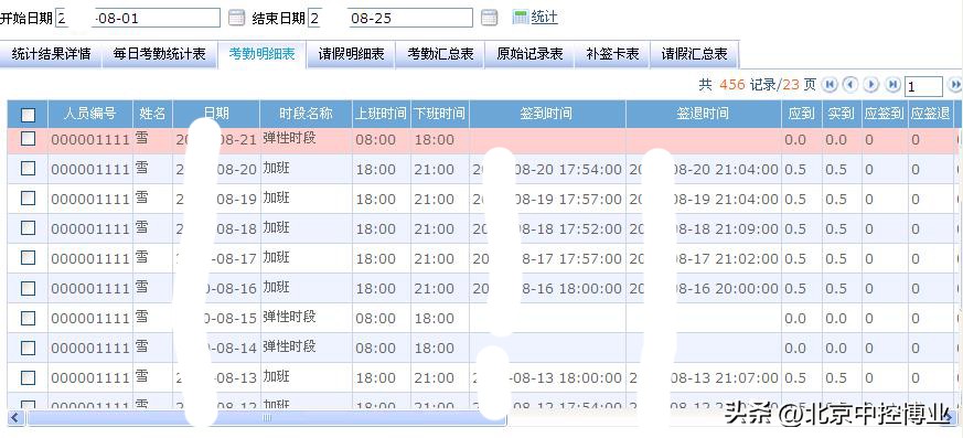 东宝考勤系统如何导出月考勤报表,中控考勤软件考勤报表导出