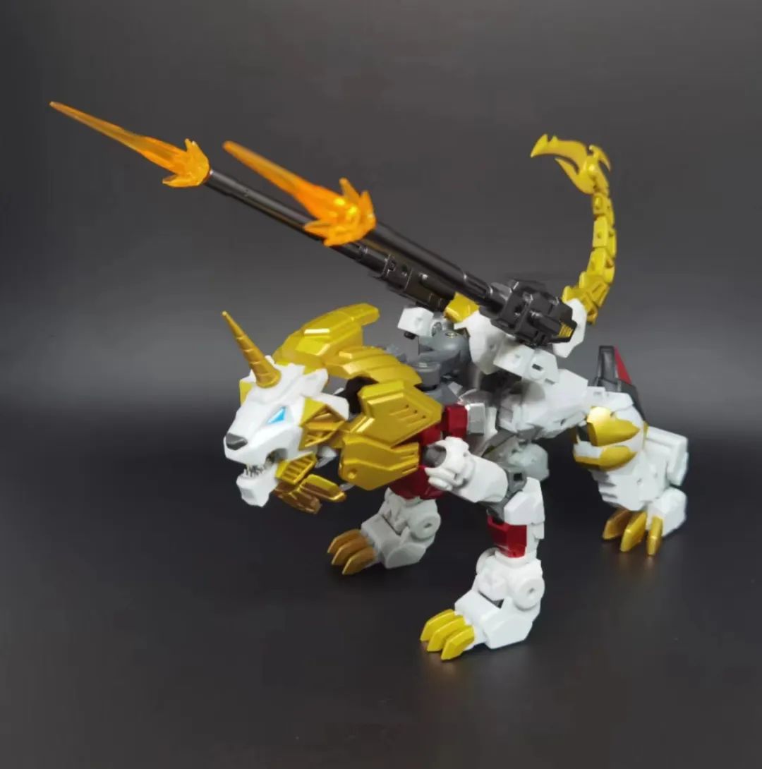 盘古模型白狮,盘古模型白狮擎天柱