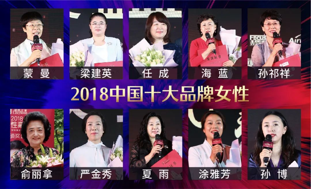历届中国十大品牌女性回顾：15载，她们绽放出不一样的美