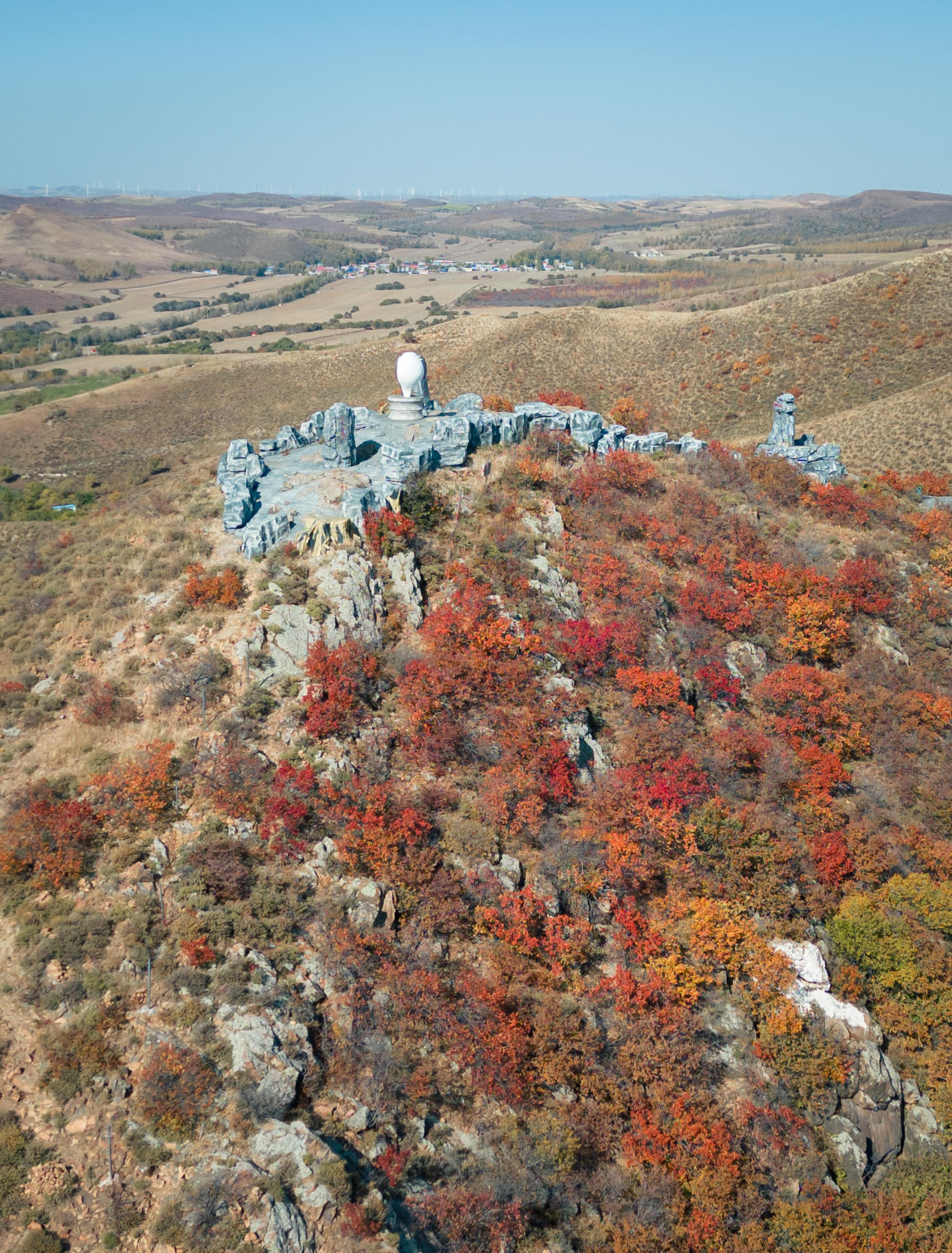 兴安盟旅游景点排行榜葛根庙,秋日登高观美景
