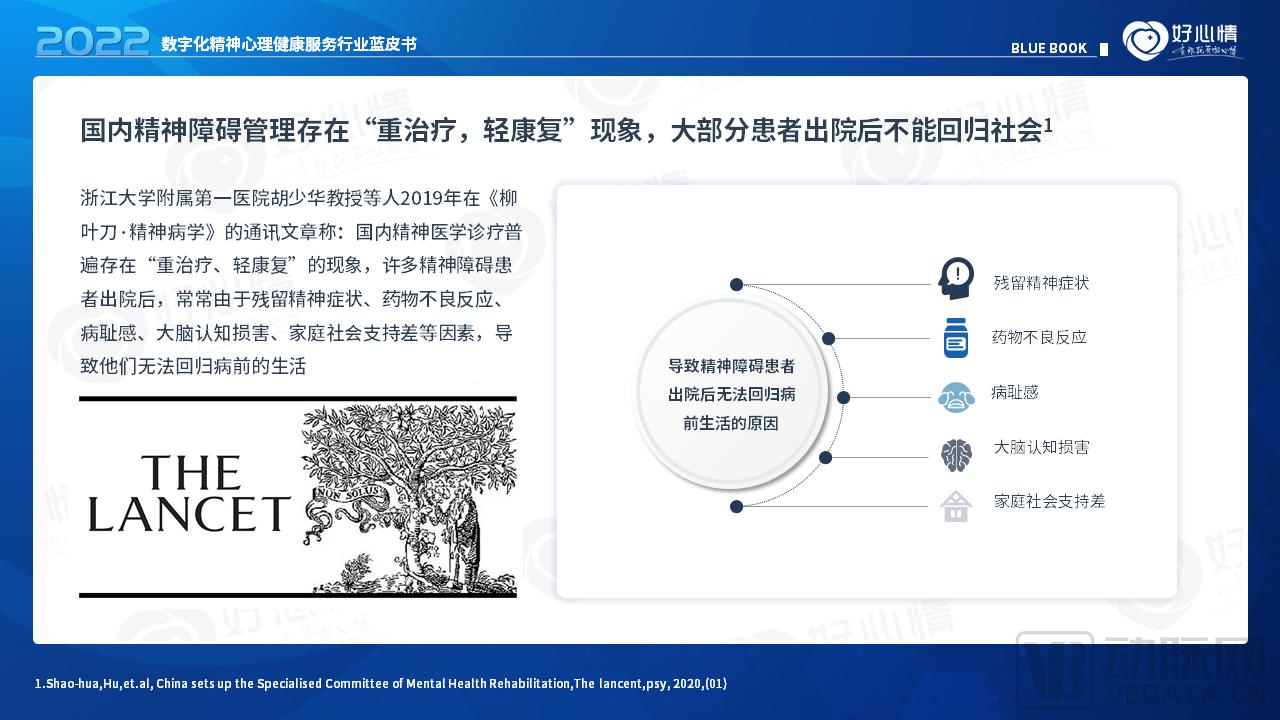 2022年数字化精神心理健康服务行业蓝皮书