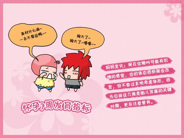 怀孕七周要注意什么问题,怀孕七周孕妈味蕾变化