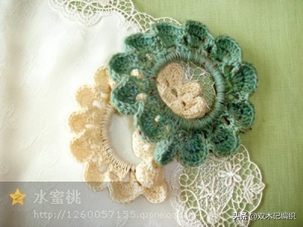 迷你发圈钩编教程,毛线发圈的各种钩法看合集