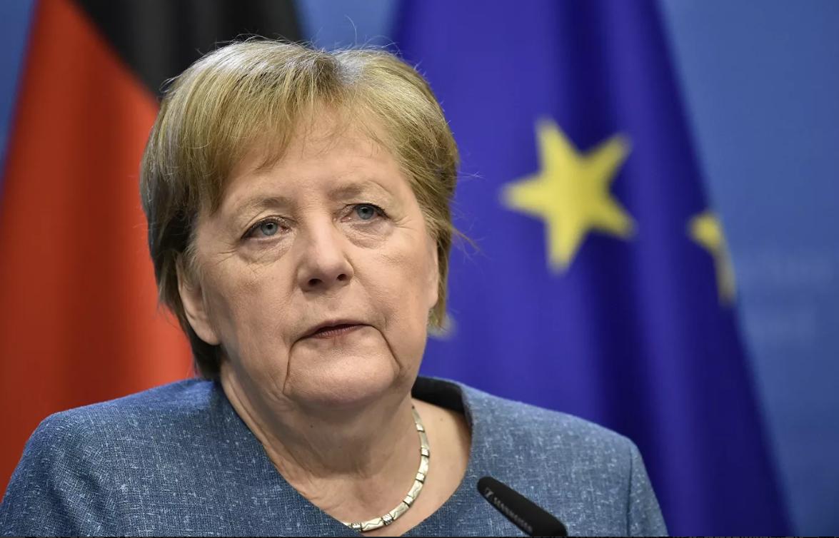 默克尔对俄乌最新态度,默克尔专机抵达中国视频