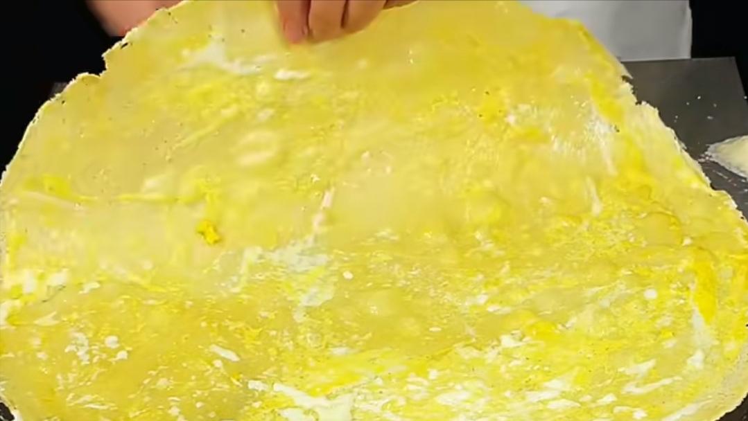 舌尖上的美食之山东菜煎饼,菜煎饼地道做法