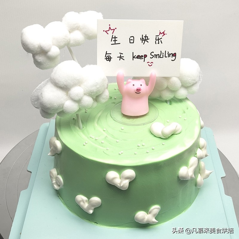 六一儿童节透明蛋糕盒子,六一儿童节蛋糕礼物