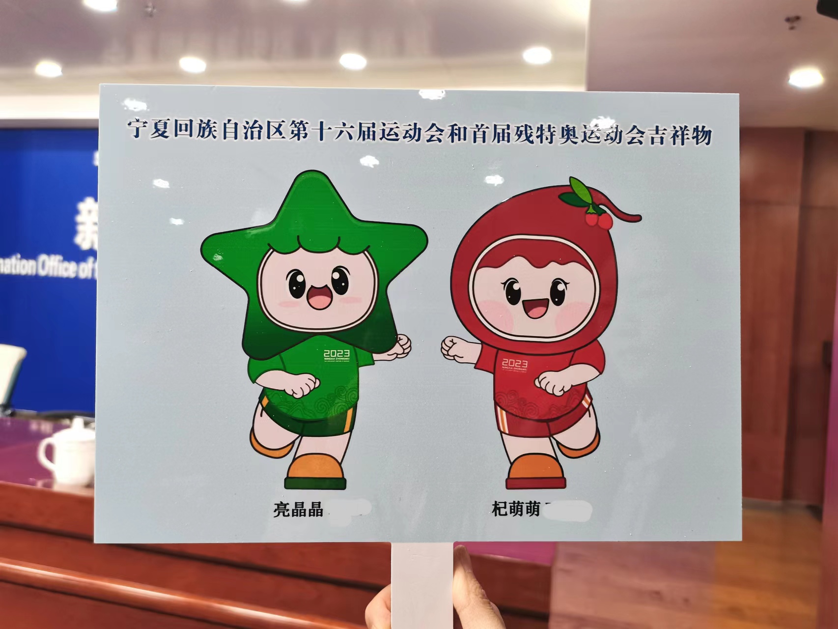 亮晶晶、杞萌萌来了！自治区第十六届运动会、自治区首届残特奥运动会会徽吉祥物等发布