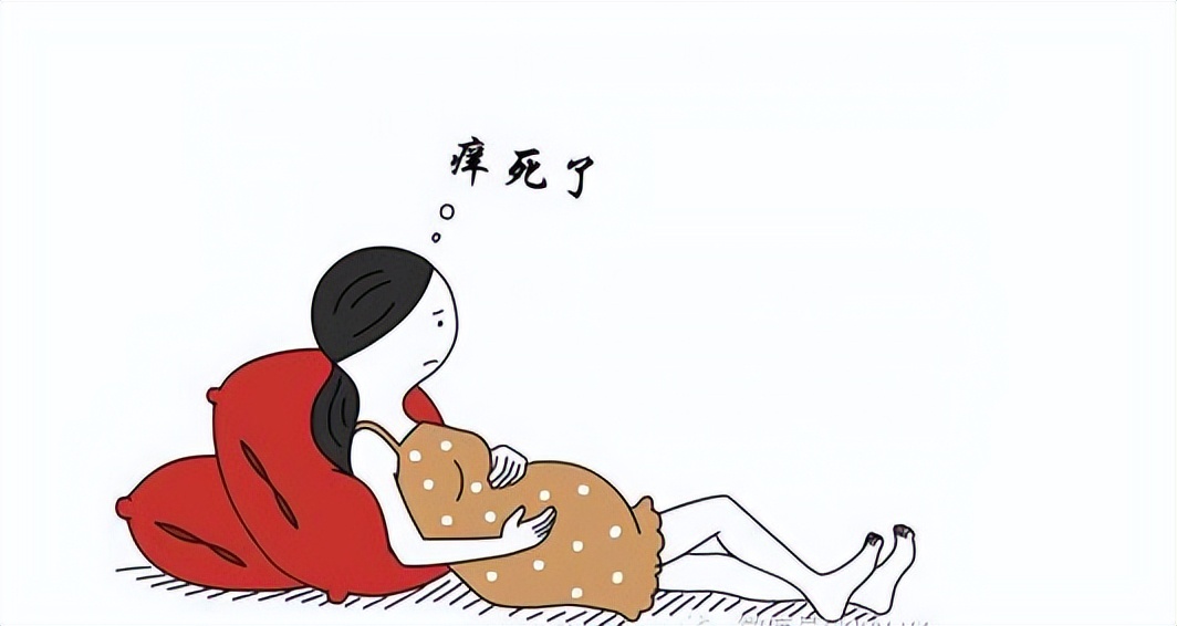 身上痒是怀孕的征兆吗,孕妇胆汁淤积发痒图片