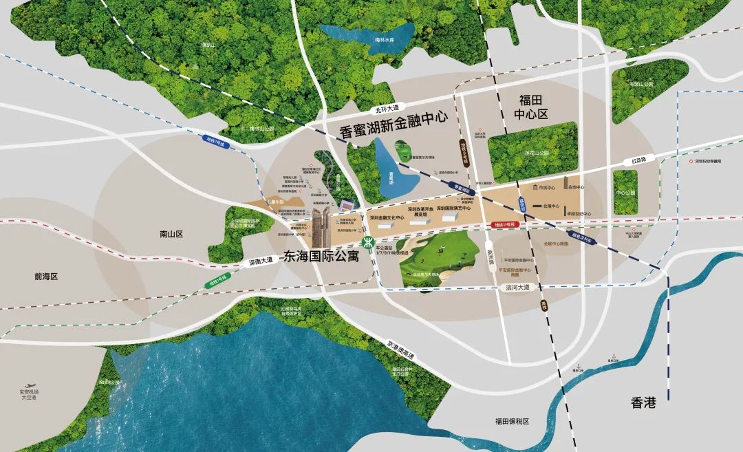 深圳福田东海国际公寓1600平,深圳福田东海国际公寓大平层