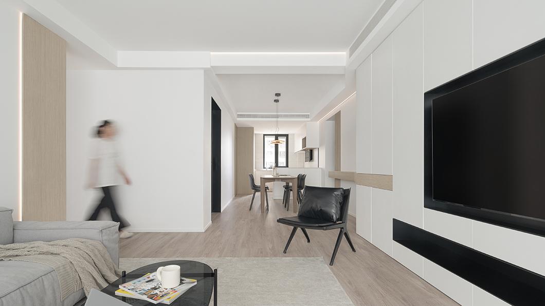 原木极简温暖风,极简原木风侘寂