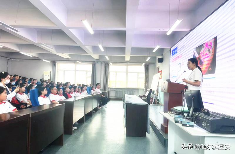 圣安公益|圣安口腔爱牙公益行走进哈市第117中学