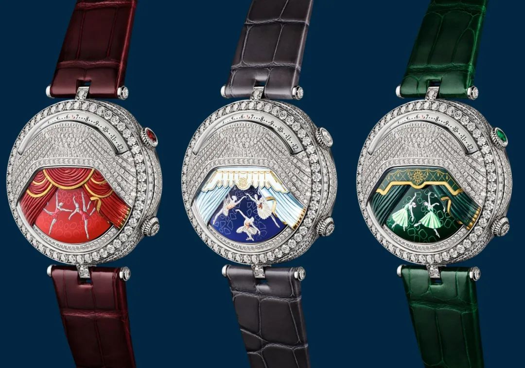 梵克雅宝ballerineenchante芭蕾舞腕表,梵克雅宝珠宝腕表图片