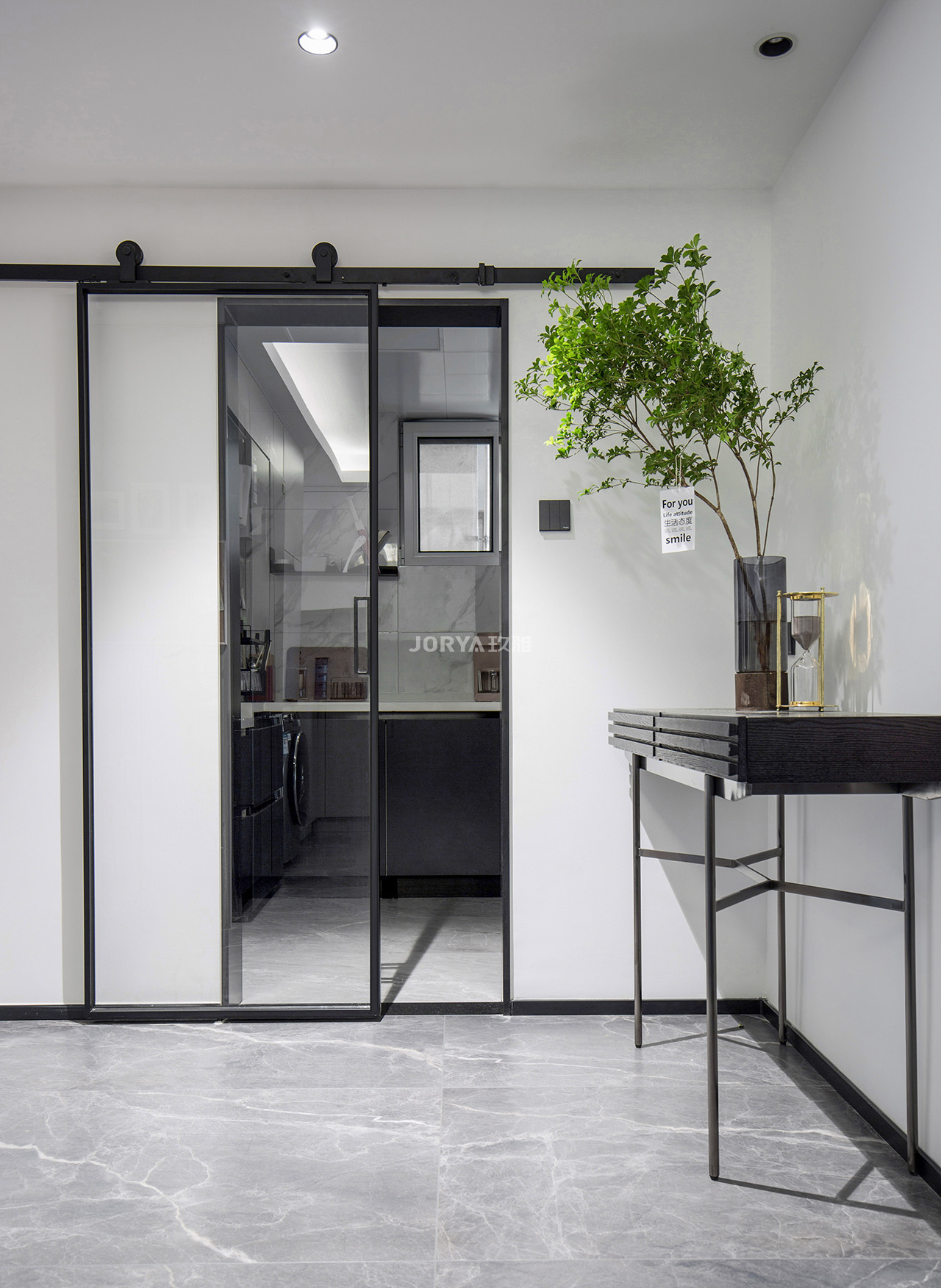 餐厅改造西厨吧台,餐厅变开放式书房法式