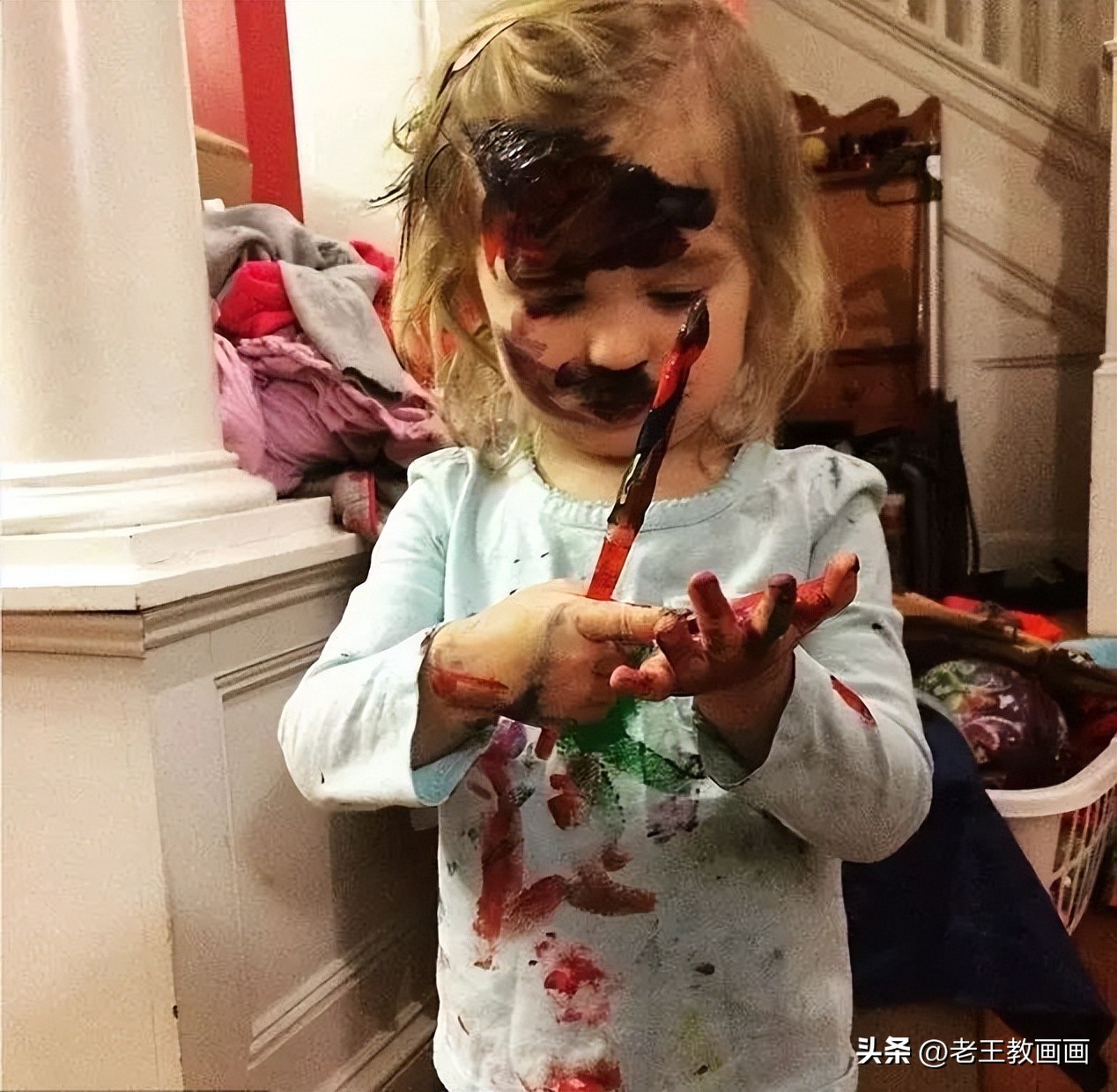 你们学画画的理由,要孩子学画画