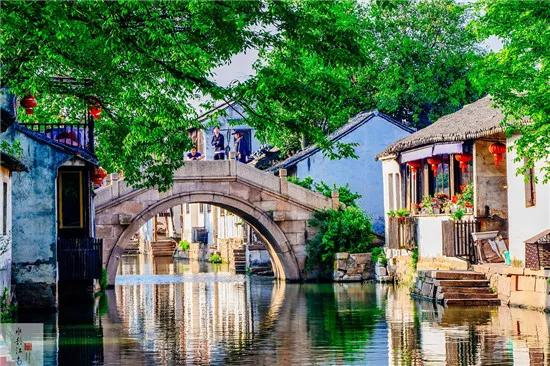 中国第一水乡周庄门票,中国第一水乡周庄石碑