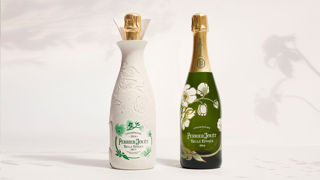 香槟酒花筒包装方法,香槟色花束包装教程