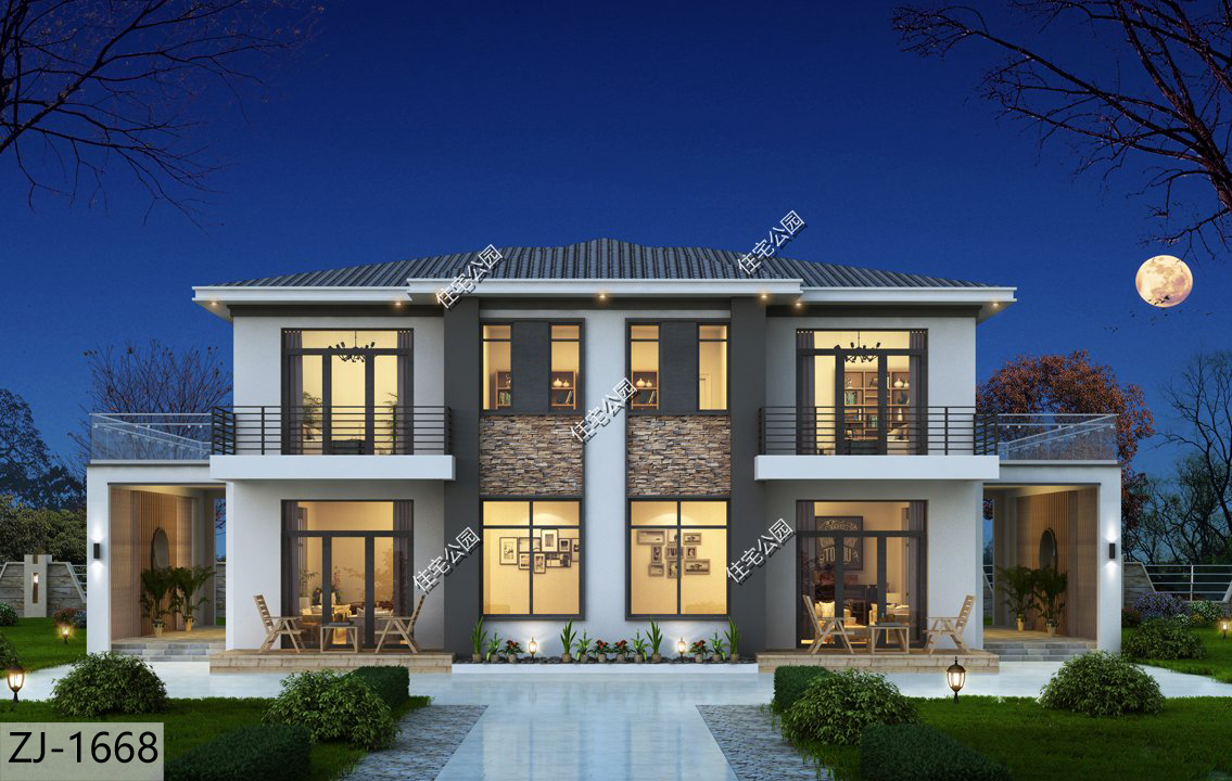 兄弟建房选双拼好还是分开建好,兄弟建房独栋好还是双拼好