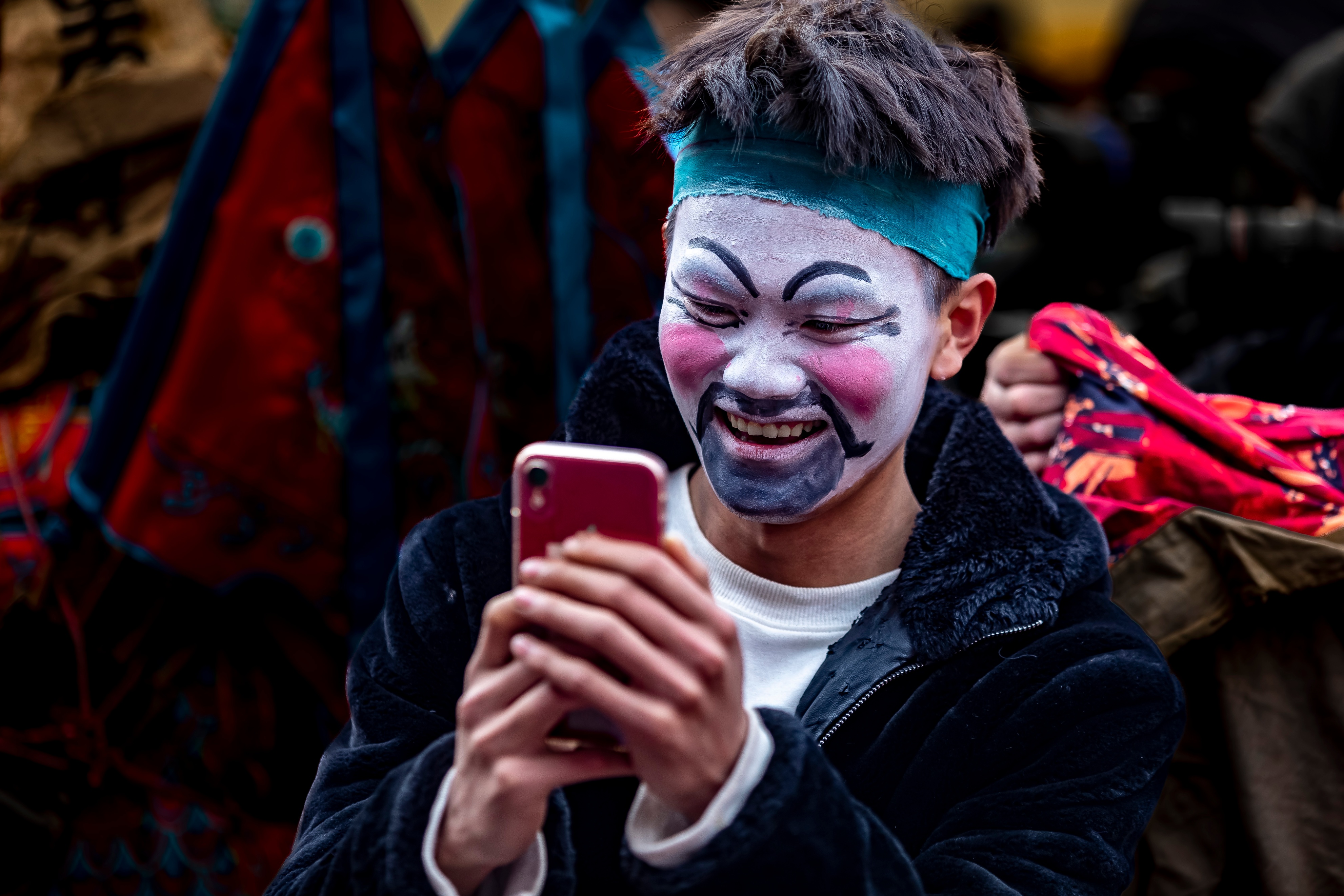 沂水大峪送火神时间,大峪村送火神舞狮