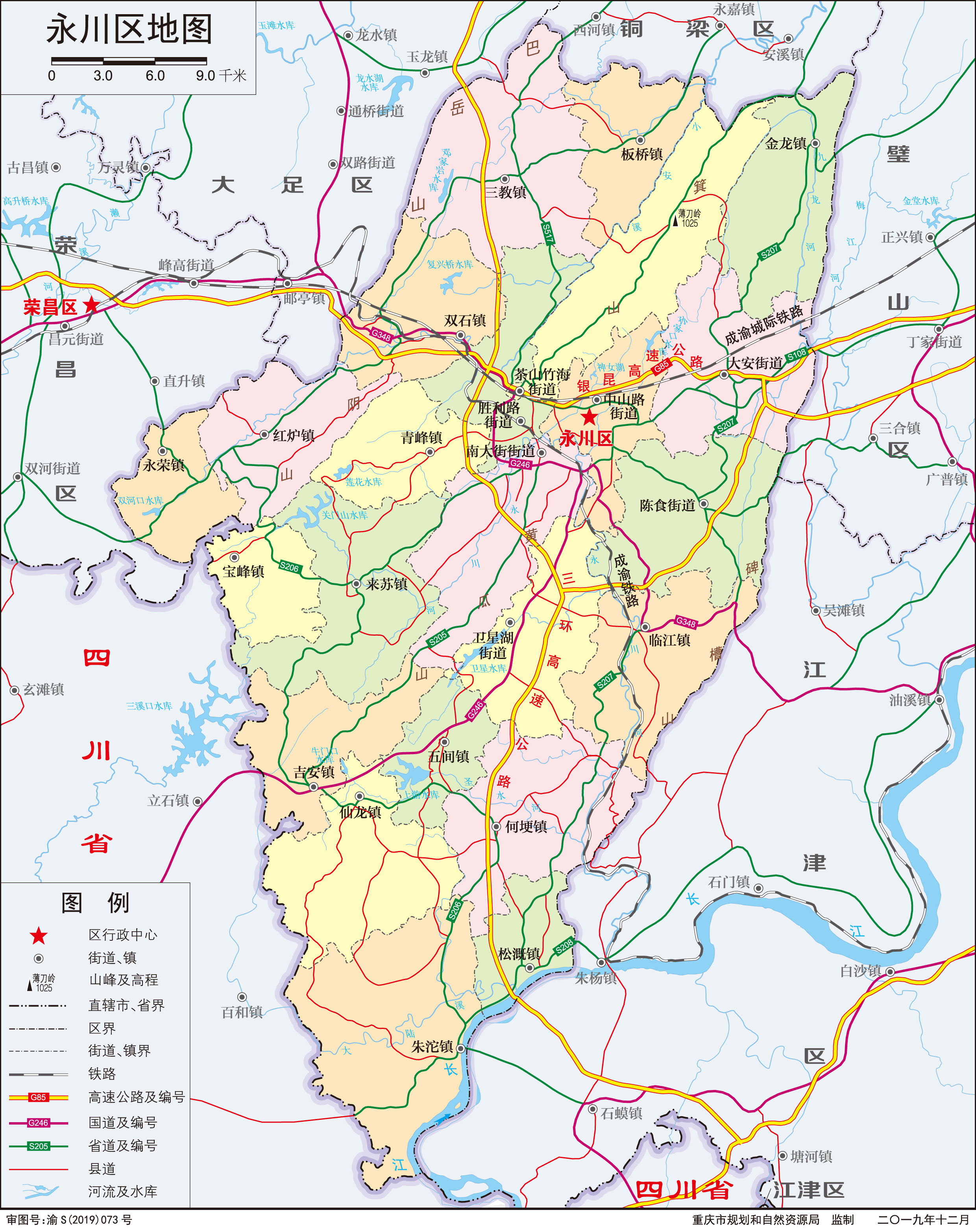 重庆合川、永川、南川、长寿、江津现状观察