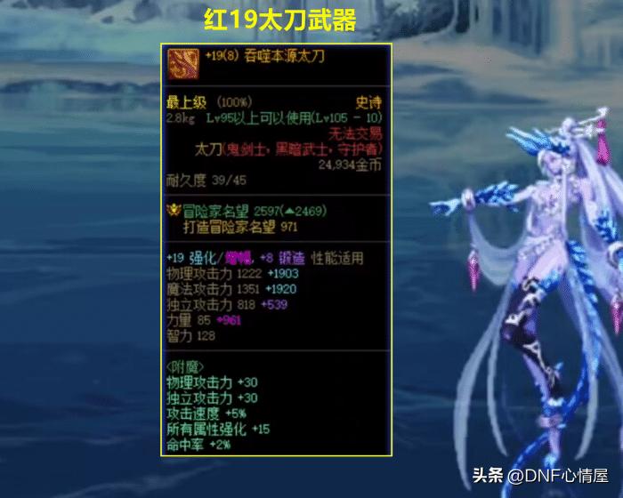 DNF：不考虑出转职书了！策划嘉年华透露，红19太刀狂战士哭了