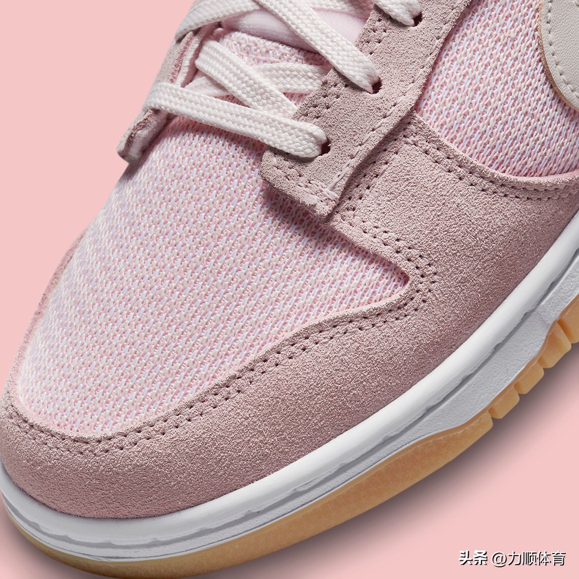 nike泰迪熊dunk,粉红色抱抱熊公仔