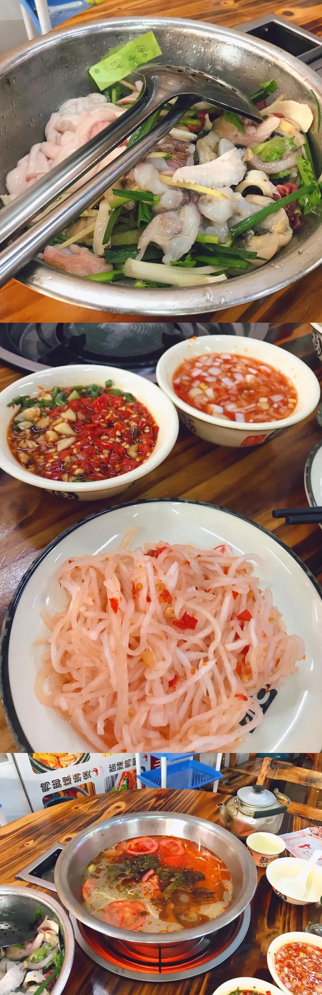 柳州10元一碗粉多菜,柳州最多配菜的螺蛳粉