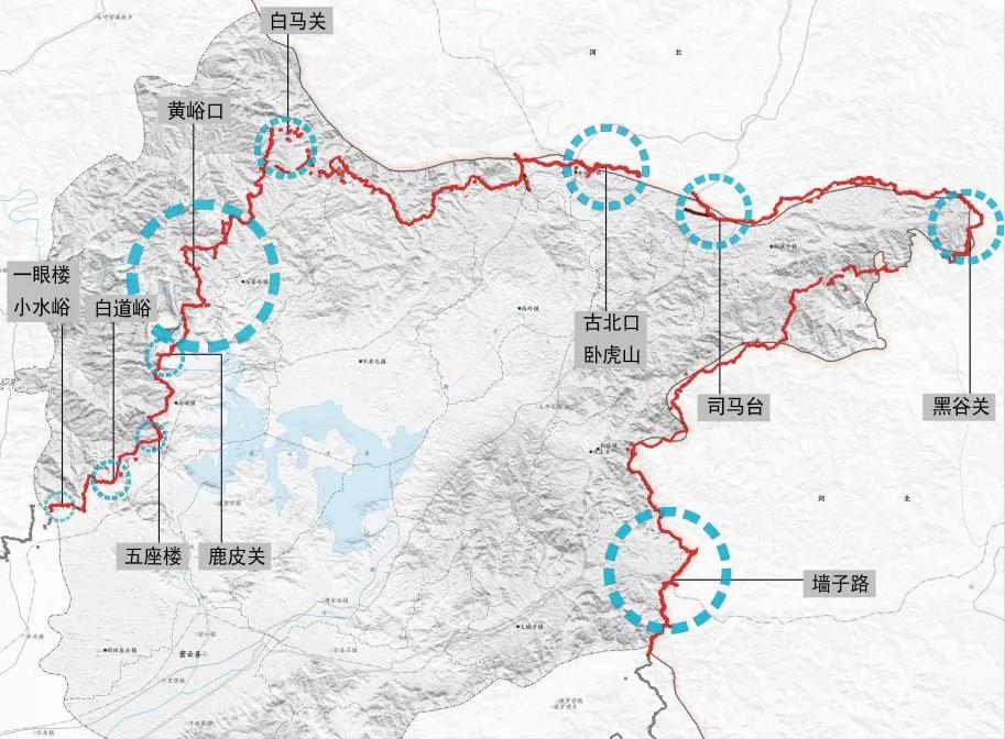 北京长城资源存量最多的区——密云区长城资源概貌