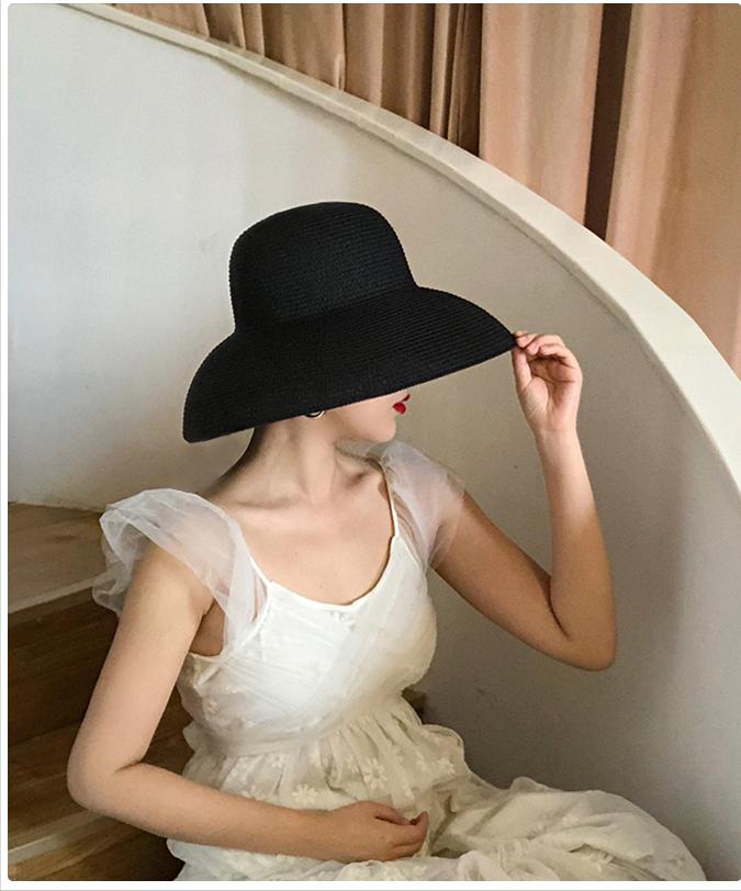 儿童防晒草帽遮脸防紫外线第一名,好用空顶防晒草帽推荐哪款