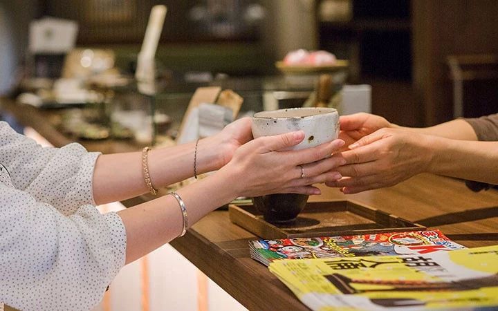 文圣茶说丨日本「CAFE大坂茶会」茶店