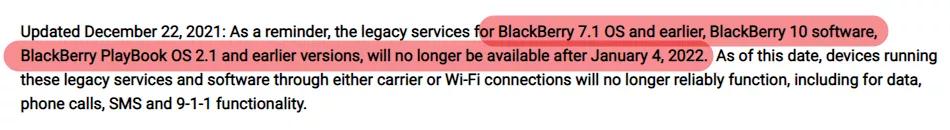 黑莓现在状况,黑莓已死