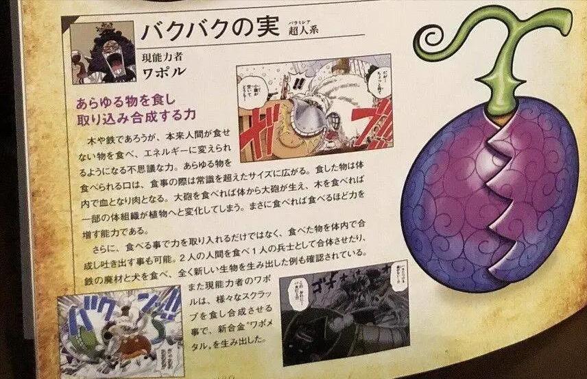 幻兽种恶魔果实八岐大蛇,海贼王四大神兽果实