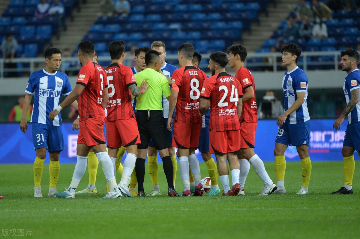 中超第22轮天津津门虎vs河南,中超联赛上海海港vs天津津门虎