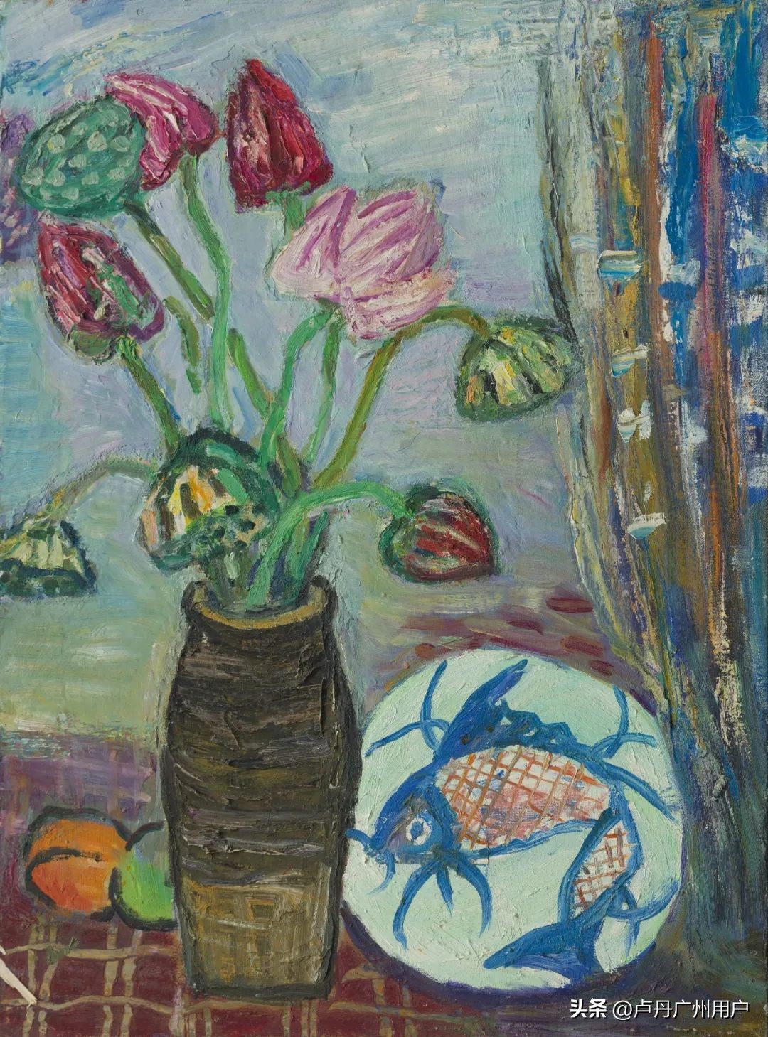 王流秋油画家,王流秋油画作品