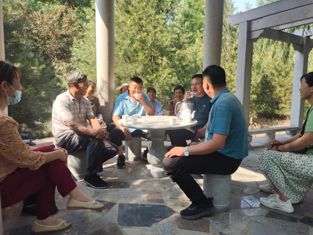 书记茶亭“泡出”和谐茶---石家屋村“书记茶亭”侧记