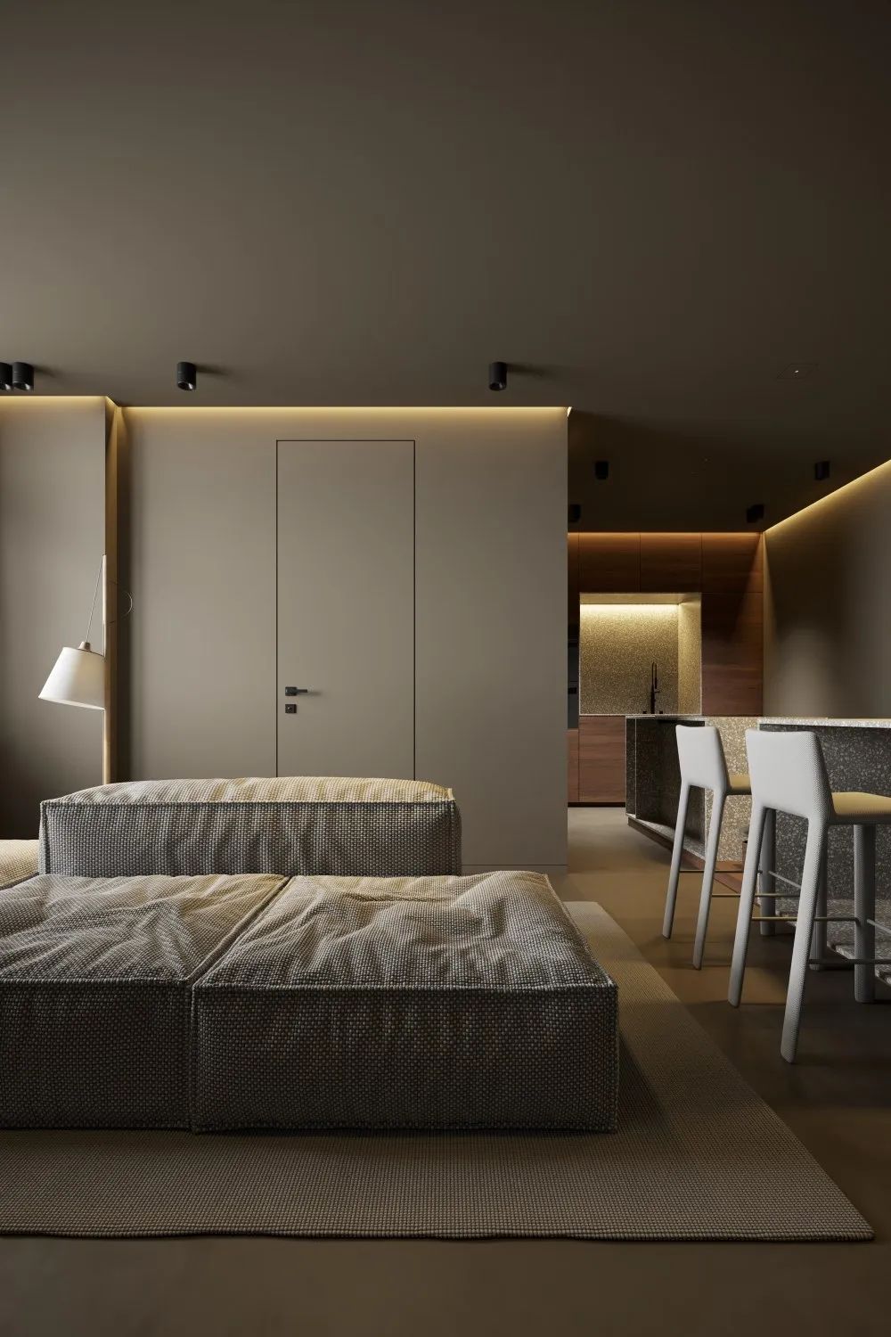 大平层设计，极简的新境界