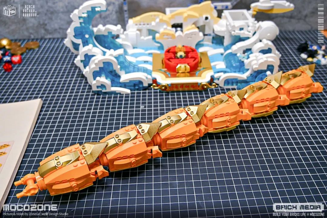 积木瑞龙,瑞龙抱珠积木多少钱