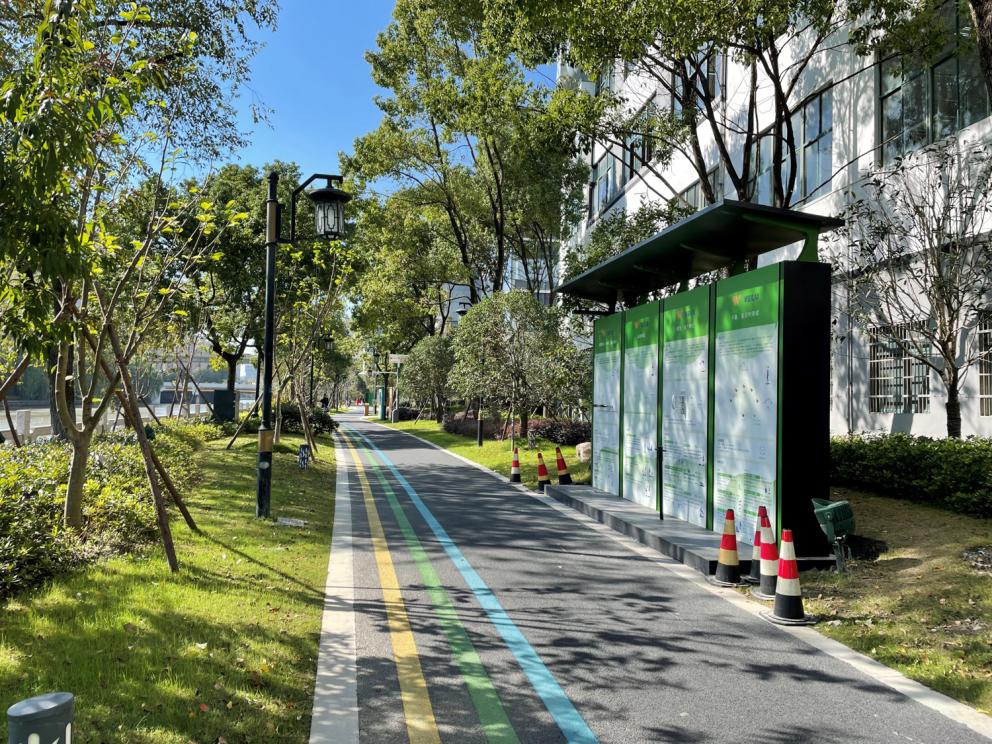 2020年杭州市最美绿道,杭州市滨江区沿河绿道