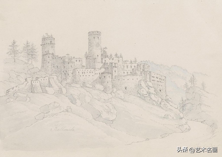 罗马尼亚风景绘画多彩迷人,奥地利的画作