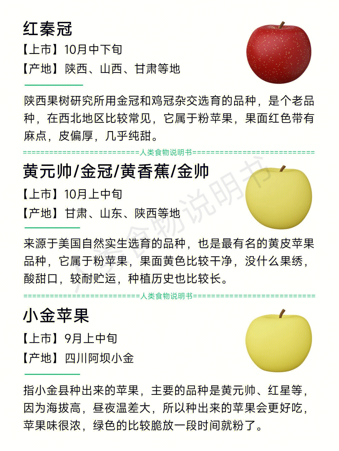 哪个苹果品种最好吃,常见苹果品种介绍你最爱吃哪种