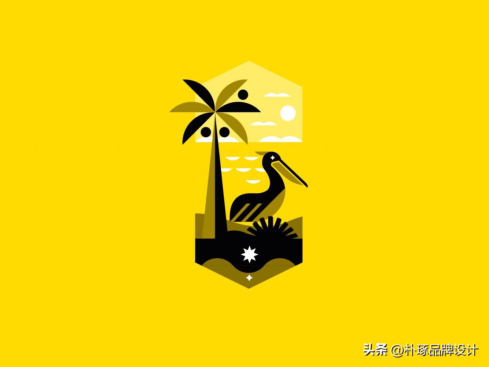 32款大嘴鸟元素创意企业标志有点意思