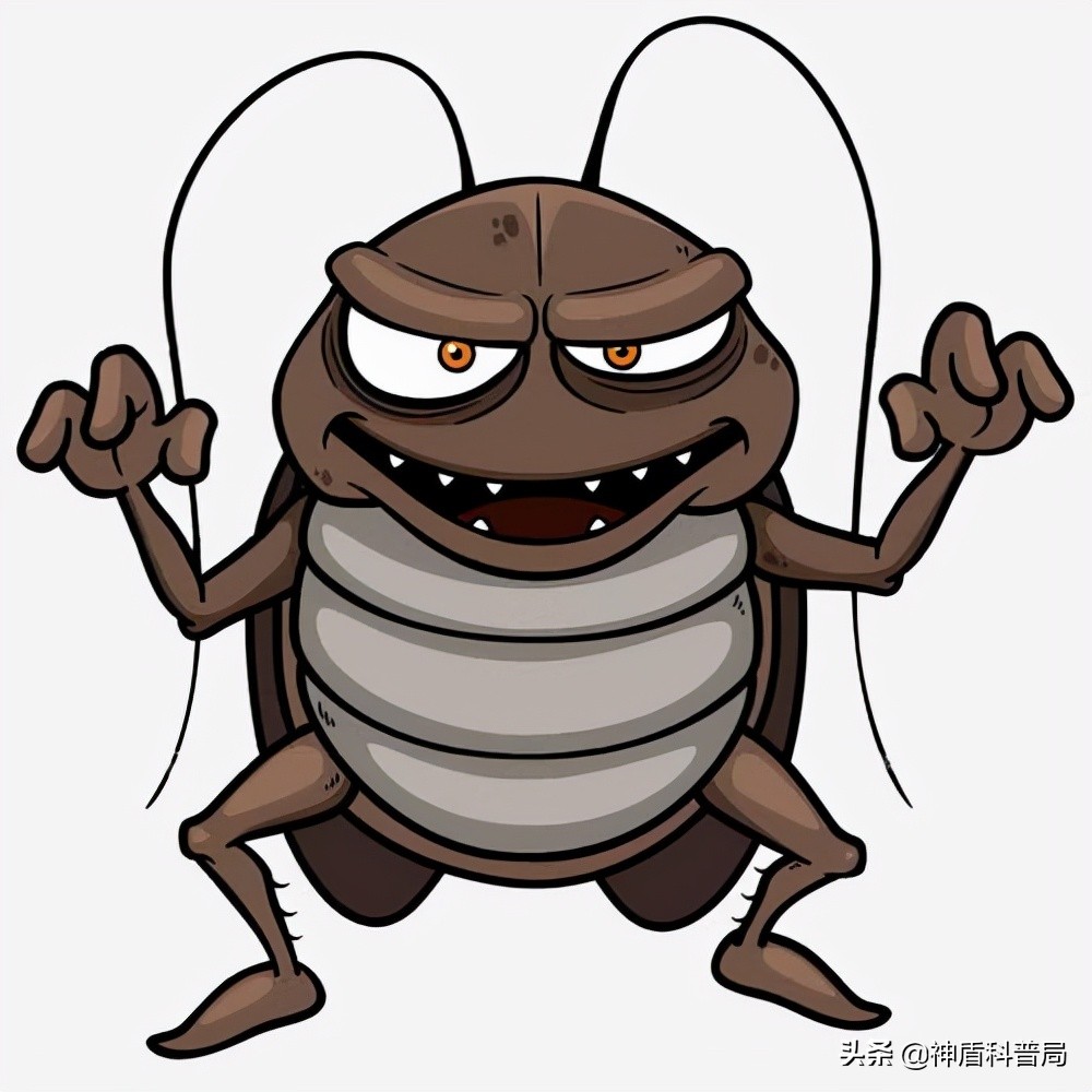 明明蟑螂爬到身上就不见了,有人把蟑螂给踩死了