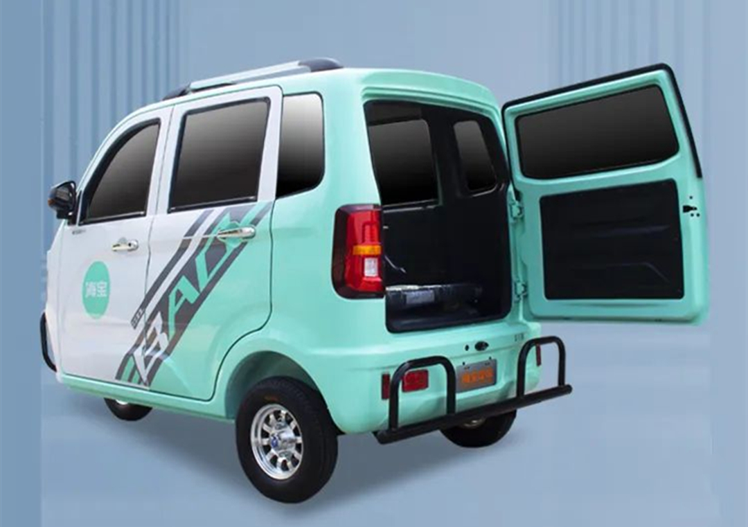 海宝全封闭电动三轮,海宝星云全车尺寸