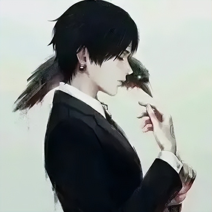 漫女头像黑白高冷伤感,黑白微信头像图片精选伤感