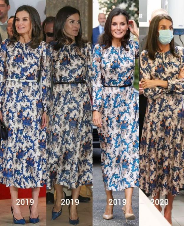 西班牙王后新装,西班牙王后薄纱花裙