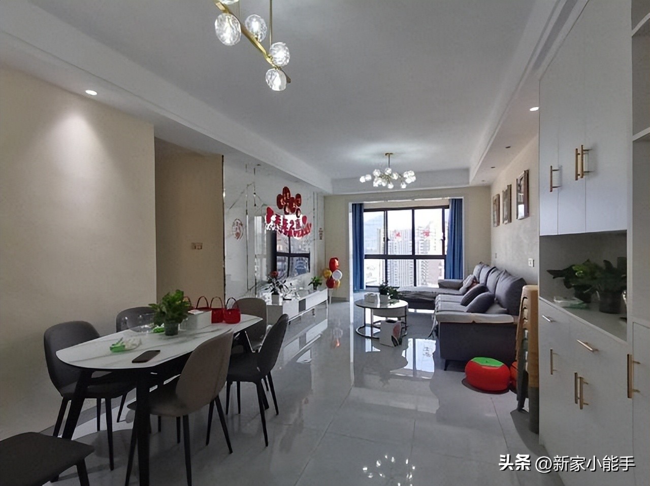 一家四口入住新房仪式感,新家入住是一件令人开心的事