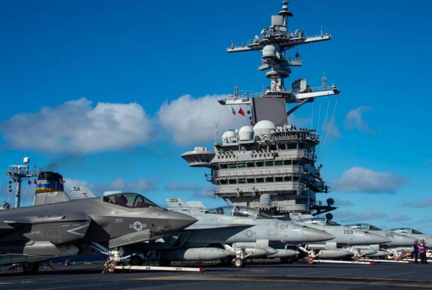 苏35航母最新视频,终于来了美国