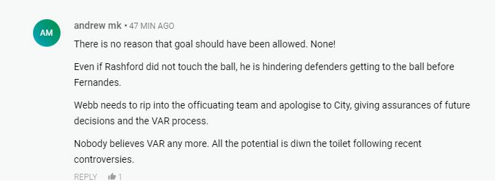 曼联越位争议干扰门将,曼联进球被判有效进球