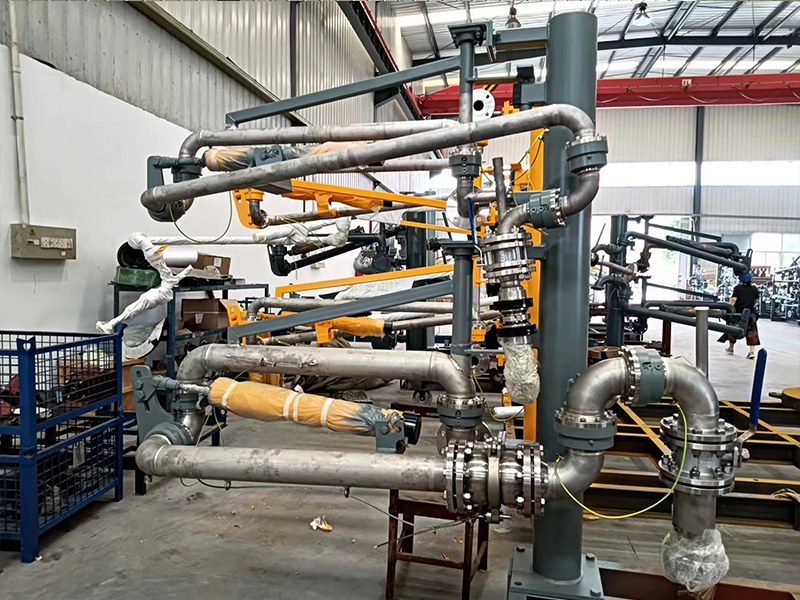 鹤管连接示意图,鹤管属于管线还是设备