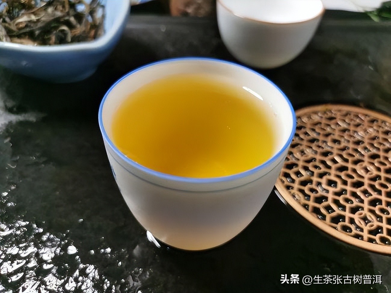 布朗山苦茶发酵熟茶,苦中带甜布朗山的茶